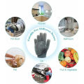 Dishwashing Cleaning Gloves Magic Silicone Rubber Dish Washing Gloves for Household Sponge Scrubber Kitchen Cleaning Tools [1 pair]. 