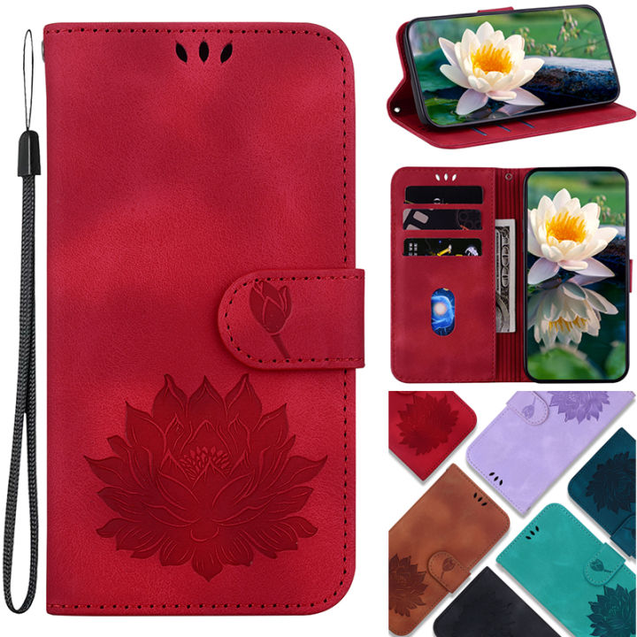 Magnetic Leather Phone Case For Samsung Galaxy F22 F34 F52 4G 5G F23 ...