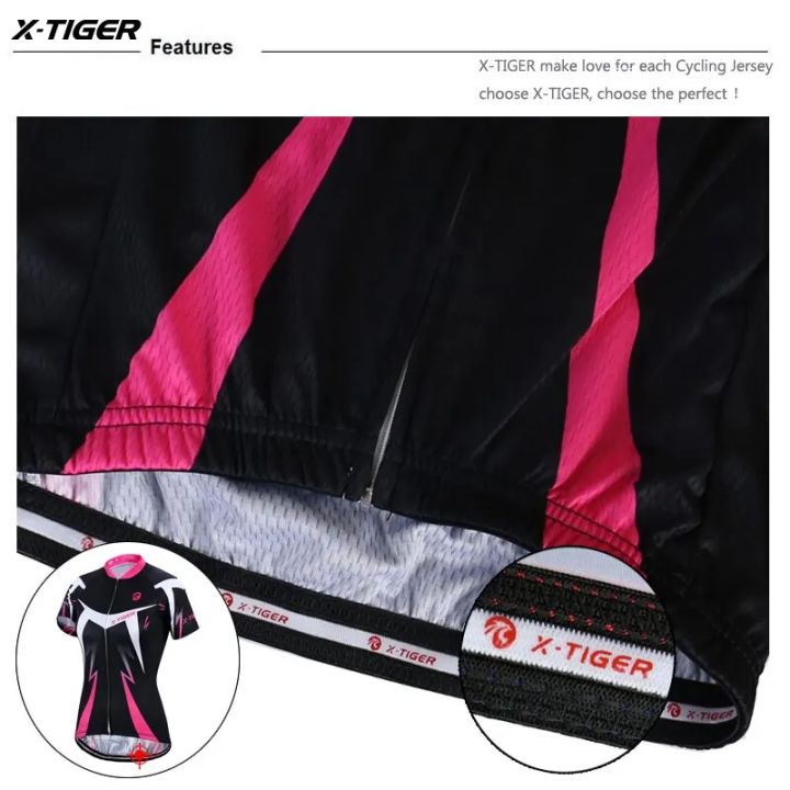 X-TIGER%20Women's%20Cycling%20Jersey%20Summer%20Breathable%20Quick-drying%20Bicycle%20Shirt%20TMB%20Mountain%20Road%20Cycling%20Clothing%20-%20Image%207