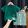 Kids Clothes Set Baby Boy/Girl T-Shirt + Shorts Summer Clothing Cotton Cartoon Casual Boys Tracksuit Children Baby Clothes Set. 