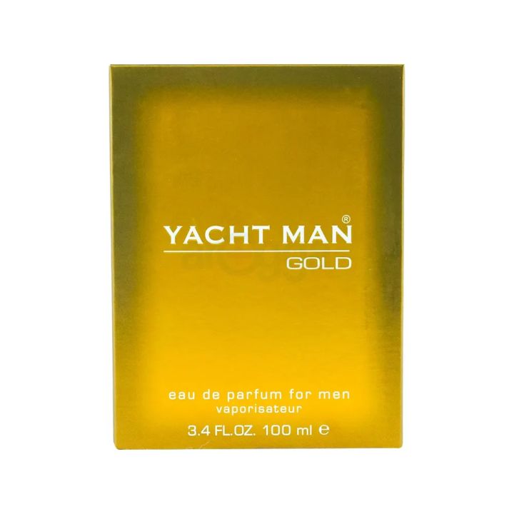 Yacht Man Gold EDP for Men 100ml | Daraz.com.bd
