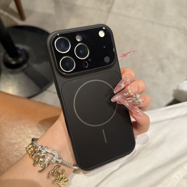 Like%2017%20Designed%20AG%20Glass%20Magnetic%20Case%20for%20iPhone%2017%20Air%20pro%20Max%2016%2015%2014%2013%20Electroplate%20Back%20Cover%20Mobile%20Phone%20Accessories%20-%20Image%205