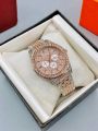 Boys & Gents Iced Out Stainless Steel Full Diamond Stone Bling Analog Quartz Wrist Watch for Men – Luxury Fully Paved Fashion Watch. 
