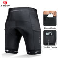 X-TIGER Men Cycling Shorts with Back Pocket 5D Gel Padded Bike Shorts for Men Mountain Road Biking Riding Half Pants Tights.
