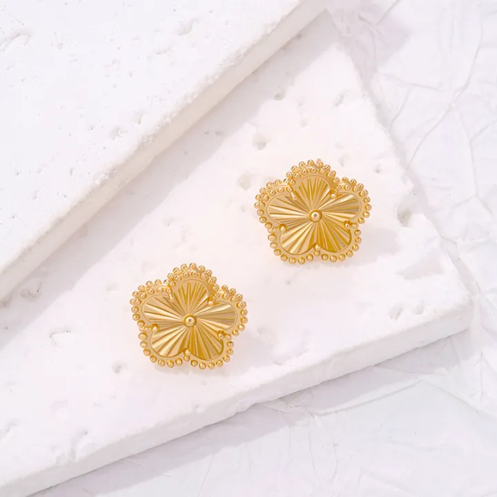 High%20Quality%20Stainless%20Steel%20Golden%20Five%20Leaf%20Flower%20Stud%20Earrings%20for%20Women%20Girls%20Fashion%20Waterproof%20Lucky%20Clover%20Jewelry%20Gifts%20-%20Image%202