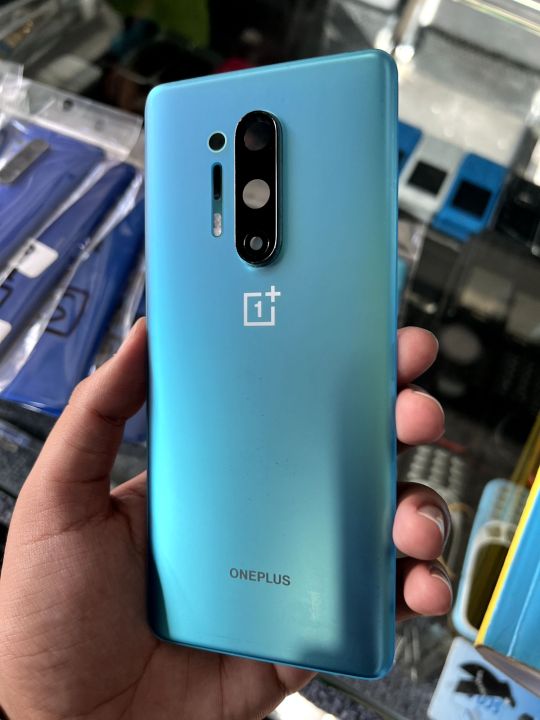 OnePlus 8 Pro Original OEM Back Glass Panel Replacement with Camera Lens