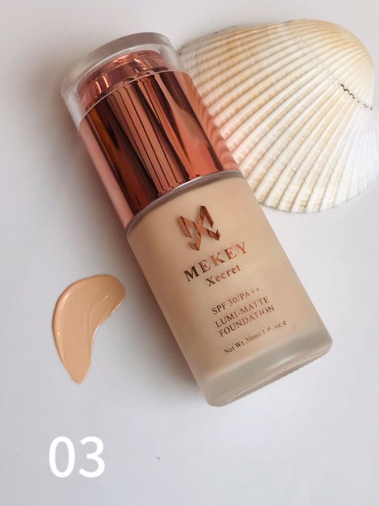 Short%20and%20Sweet:%20Mekey%20Xecret%20Lumi-Matte%20Foundation%0A%20Mekey%20Xecret%20Lumi-Matte%20Foundation%20%7C%20SPF%2030%20PA++%20%7C%20Long-Lasting%20Matte%20Finish%20-%20Image%205