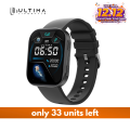 Ultima Nova Pro with 2.04" Amoled Display, Bluetooth Calling Smartwatch, IP68 Waterproof, Always On Display with Zinc Alloy Meta Frame Smart Watch. 