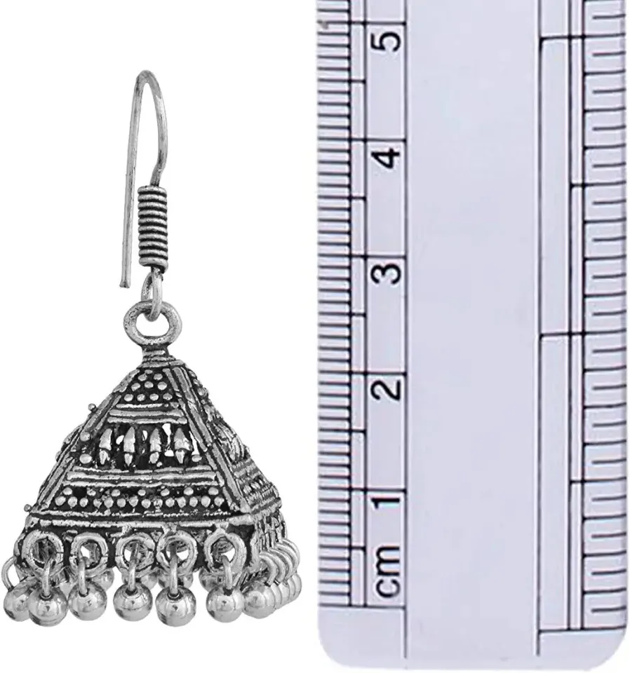 z jewellery Unique Triangular Shaped jhumka Earrings for Girls