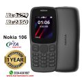 100% original nokia 106 clone first copy made in vitamin double sim PTA approved box pack phone. 