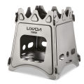 Lixada Compact Folding Titanium Wood Stove for Outdoor Camping Cooking Picnic Wood Burner camping accessories and equipment. 