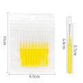 Interdental Brush Box Interdental Brush 20 Pieces Clean Tooth Gap Braces Gap Straight Orthodontic Interdental Brush. 