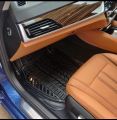 Car universal Floor mat, PVC , Rubber Surrounded Black Floor Mat Fully.