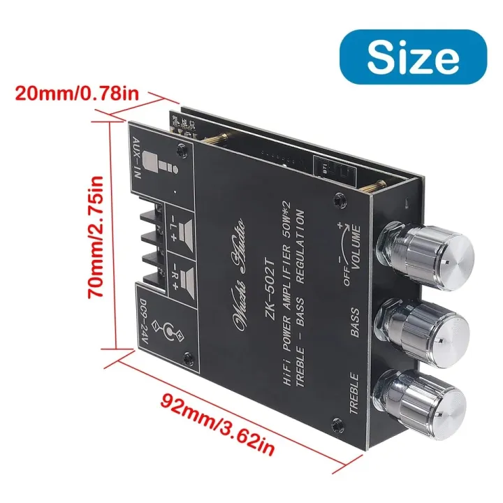 ZK-502T%20TPA3116D2%20Bluetooth-compatible%205.0%20Subwoofer%20Amplifier%20Board%202.0%20Channel%20High%20Power%20Audio%20Stereo%202*50W%20Bass%20AMP%20-%20Image%206