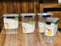 Premium Quality 2000ML Airtight Plastic Jar,Food Storage Container,Kitchen Canisters And Jars. 