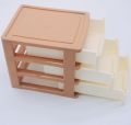 Desktop Drawer Storage Cabinet European Style Office Stationery Storage Box Small Miscellaneous Items Sorting Box. 