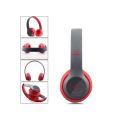 P47 Wireless Bluetooth Headphones 5.0 | Foldable Over-Ear Headset | Stereo Bass | Wireless + AUX + FM Radio + TF Card | Built-in Mic | Rechargeable Headphones for Android, iPhone, Laptop & PC.