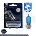 Philips M5 blue vision 12v 35/35W white light 3700K Philips front light bulb wave Mio Fino smash. 
