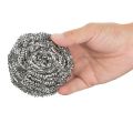 6 PCS Stainless Steel Sponges Scrubbers 3.3" Cleaning Ball Metal Scrubber For Pot Pan Dish Wash Cleaning. 