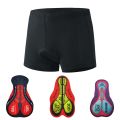 Shockproof Cycling Shorts Gel Pad Tight Bike Briefs Black Cycling Underwear Comfortable Bicycle Underpants Cushion Shorts. 