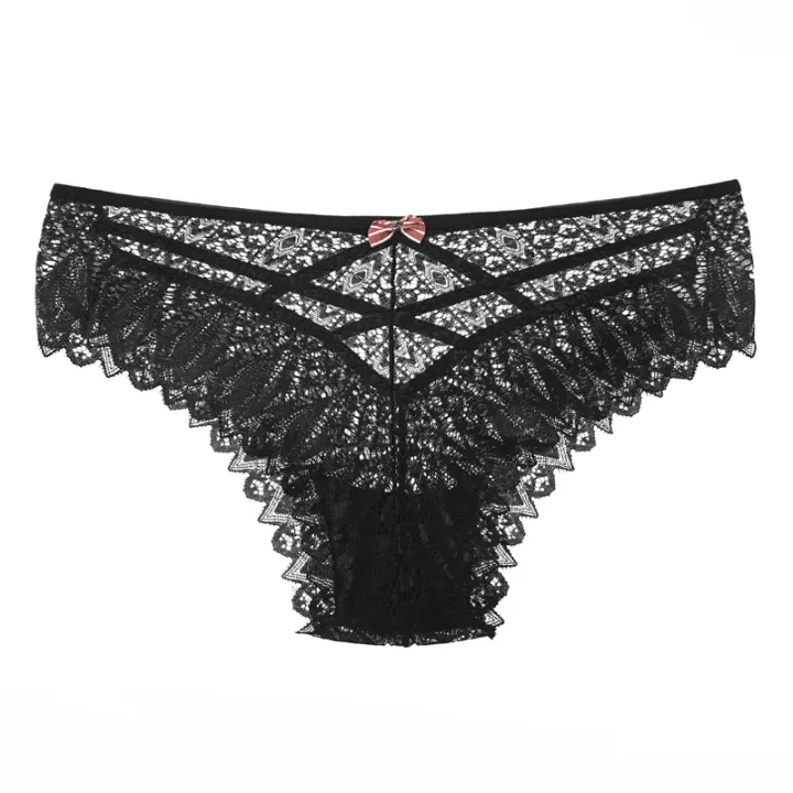 Meet'r%20Temptation%20Panties%20Women%20Lace%20Underwear%20Sexy%20Low-Waist%20Thong%20Hollow%20Out%20G%20String%20Briefs%20Solid%20Comfortable%20Female%20Lingerie%20-%20Image%207