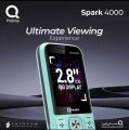 QMobile Spark 4000 - 2.8 Inch Display - 4000mAH Battery - Dual Sim - PTA APPROVED - Quality Sound - Auto call recording - 1 Year brand warranty. 