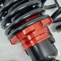 Threaded shock absorber, 250 mm long, with sticky-resistant charcoal adjustable. 