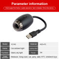 Car Interior Light Roof Star Light USB LED Starry Atmosphere Projector Decoration Night Party Decor Romantic Saturn  Light. 