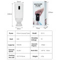 USB Rechargeable Electric Air Pump For 3D Printer Filament Vacuum Bag One-key Quick Pumping With Multi-application.