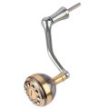 Medium/Large Foldable Hexagon Fishing Reel Handle Fit 2000-7000 Knob Metal Carbon Steel Spinning Reel Fittings. 