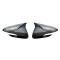 Hyundai Elantra side mirror cover carbon fiber batman style. 