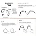 B41 Real Stepcount Smart Watch Multi Function Step Connected Smart Watch For Men And Women Suitable For And Android. 