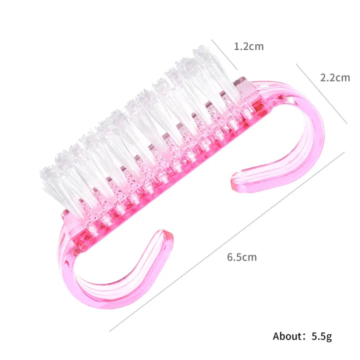1/5/20Pcs%20Acrylic%20Nail%20Brush%20Pink%20Color%20Nail%20Art%20Manicure%20Pedicure%20Soft%20Remove%20Dust%20Plastic%20Cleaning%20Nail%20Brushes%20File%20Tools%20Set%20-%20Image%205