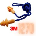 3M 1270 Anti- Noise Ear Plug, Water Proof Ear Plug, Good For Exam Time, Study Time,  Factory Work, ETC. 
