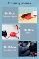Drag three fast charging data cable car 3-in-1 super flash charging applicable Type-C Android universal charging cable. 