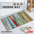 China 3D Door Mat Paposh Doormat Water Absorbent Floor mat 16 * 24 inch anti slip mat Red , Blue , Black , White Indoor mat Room mat Rugs carpet.