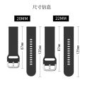 20mm 22mm Strap For Samsung Galaxy Watch 6 4 5 pro-Classic-active 44mm 40mm Sport Silicone Bracelet Huawei watch gt 2 3 pro band. 