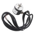 Encoder 600P/R Magnetoelectric Incremental Rotation Encoder 5V‑24V  2‑Phases Shaft 6mm Magnetoelectric Rotation Encoder. 