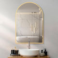 Bathroom Mirror with Cupboard Frame, Mirrors for Wall, Bedroom, Vanity, Living Room, for Modern Minimalist Farmhouse Home Decor 24/16 Inch.