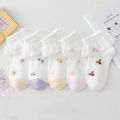 5Pairs Children Cotton Mesh Sock Princess Lace Ruffle Mesh Breathable Socks Summer Thin Girl Quality Socks for Baby Teenage Sock.