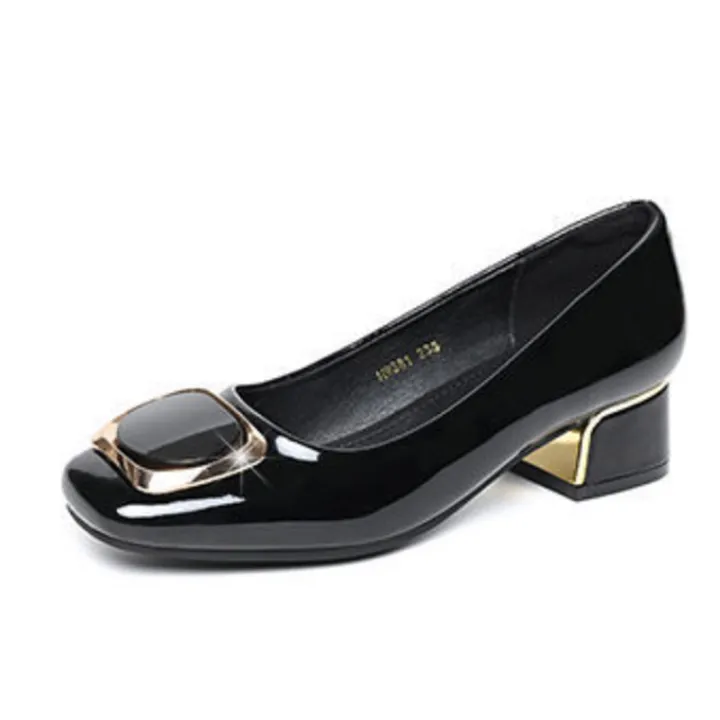 Women%20Cool%20Light%20Weight%20Wine%20Red%20Spring%20&%20Summer%20Slip%20on%20Square%20Heel%20Shoes%20Lady%20Classic%20Black%20Office%20Heels%20Beige%20Hotel%20Work%20A146%20-%20Image%205