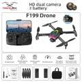 F199 Drone HD 4K 8K HD Dual Camera Professional RC Foldable Quadcopter Aerial Photography FPV. 