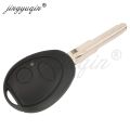 Jingyuqin Remote Car Key Shell For Land Rover Discovery 199-2004 Fit BMW Mini Cooper R50 R53 S 2001 - 2005 MG7 Replace 2 Buttons.