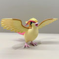 【New】In Stock Bkm Pet Spirit Big Bird Tide Play Doll Animation Peripheral Bird Hand Model Anime Decoration Anime Figure Fan . 
