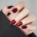 Magnet Cat Eye best quality Fake Nails with glue Almond Long Coffin Glossy False Nails Square Fake Nails Reusable top rated by customer Full Cover Nail Tips. 