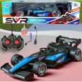 Rechargeable Formula 1 Remote Control Car 1:14 Scale Blue Smoke Formula 1. 