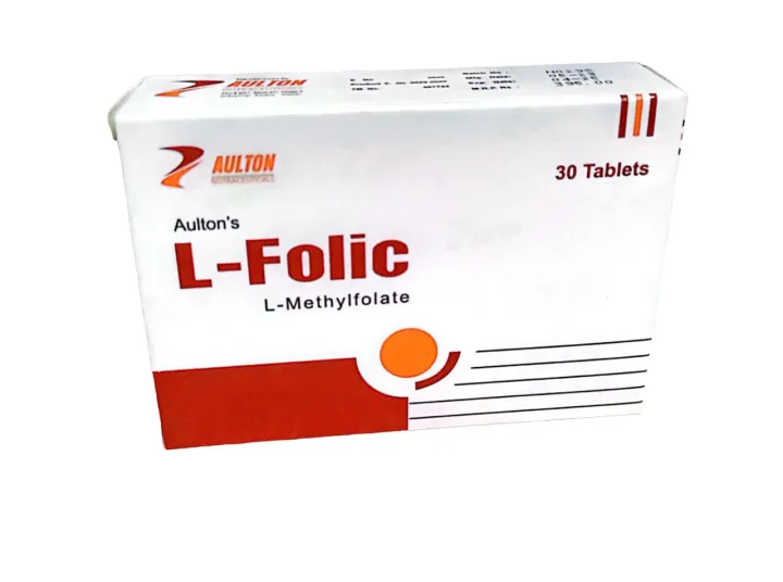 L-Methylfolate pack of 30 tablets- Dietary Supplement folic acid deficiency (Registered Product) Special Discount for Only Daraz customers