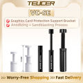 TEUCER VC-Plus White Graphics Card GPU Support Bracket Video Card Sag Holder Bracket GPU Holder Anti Sag Stand Aluminum Holder.