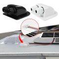 Double Wire Entry Gland Box Solar Panel Roof Wire Entry Gland Box Cable Motorhome White Double Hole RV Yacht Car Accessories New.
