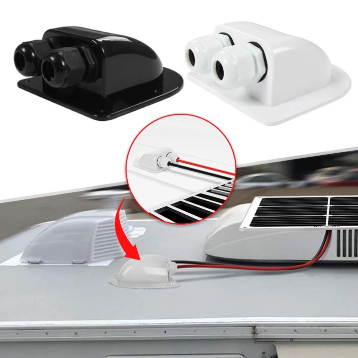 Double%20Wire%20Entry%20Gland%20Box%20Solar%20Panel%20Roof%20Wire%20Entry%20Gland%20Box%20Cable%20Motorhome%20White%20Double%20Hole%20RV%20Yacht%20Car%20Accessories%20New%20-%20Image%202